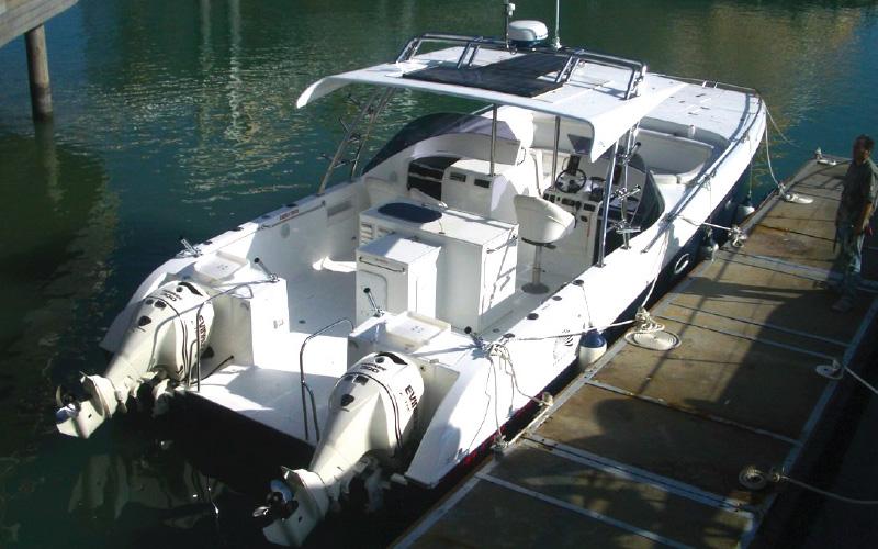 x36 dual console boat 2