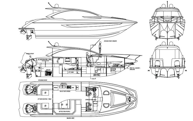 x42 spotrs cruiser PLAN 2